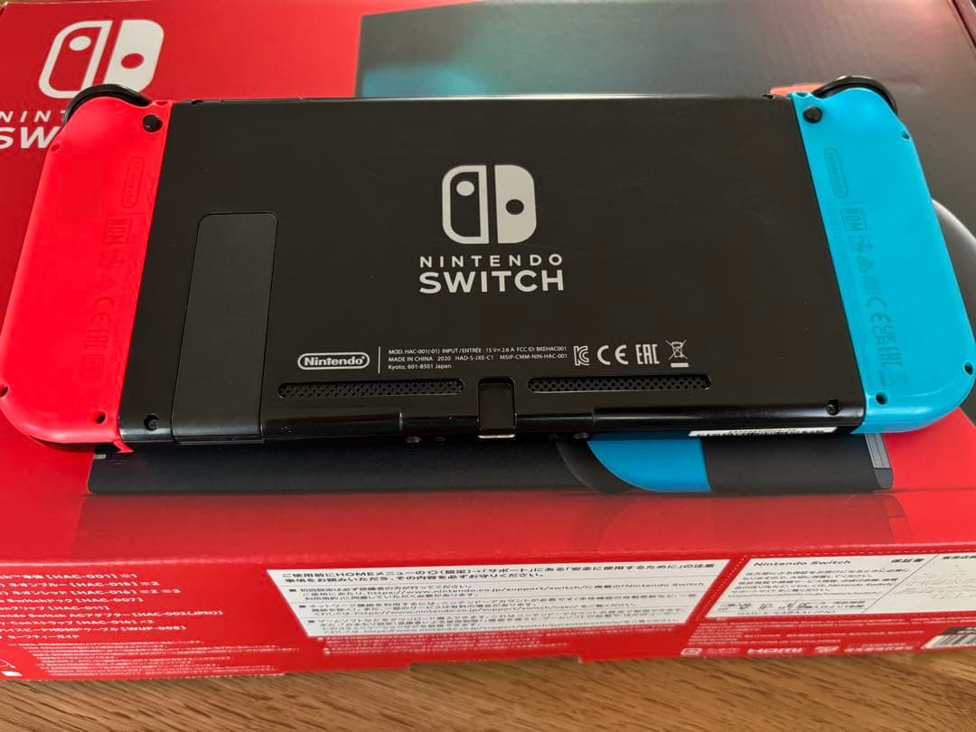 億*男様 Nintendo Switch ネオンブルー/ネオンレッド 本体