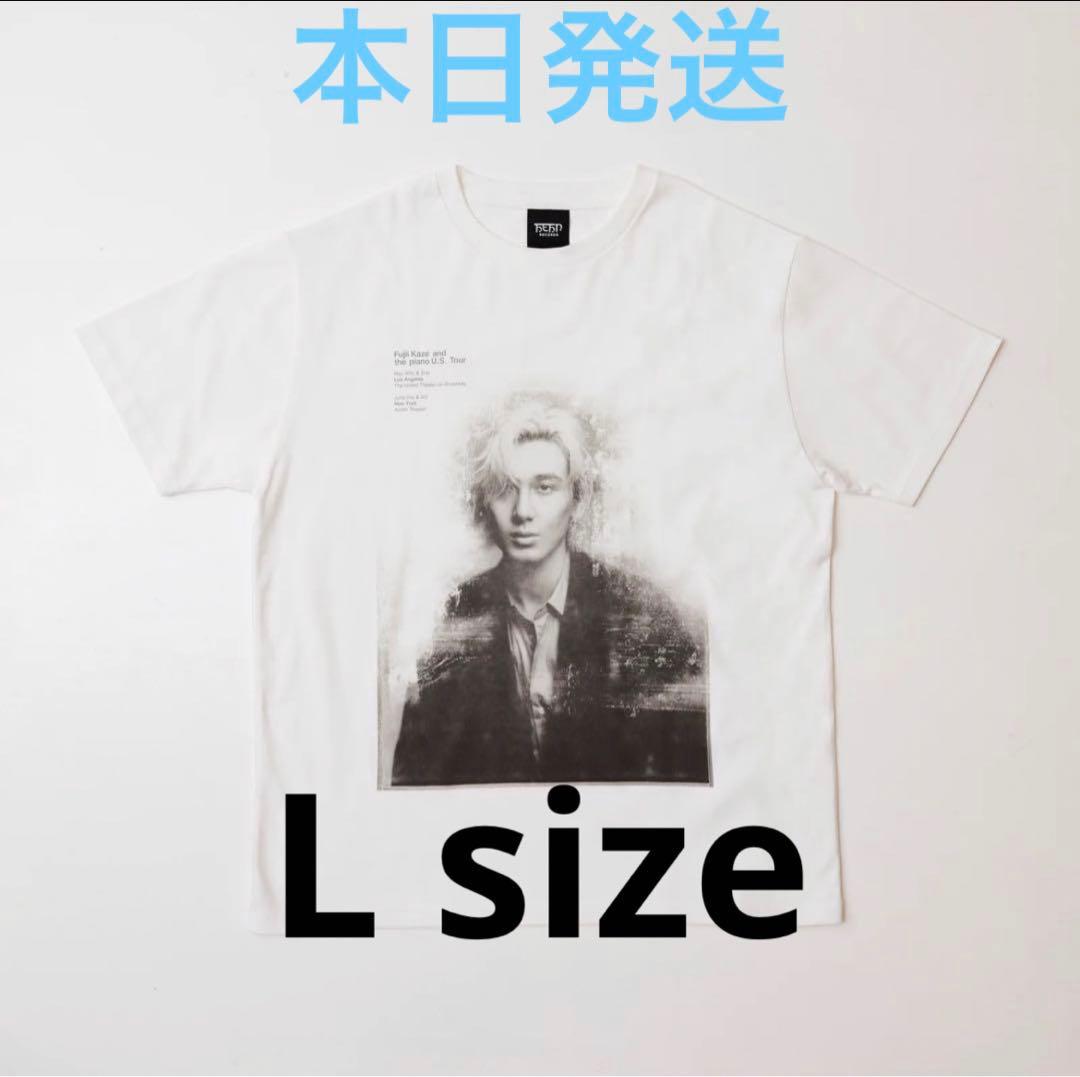 藤井風 Fujii Kaze - White T-shirt Lサイズ - メルカリ