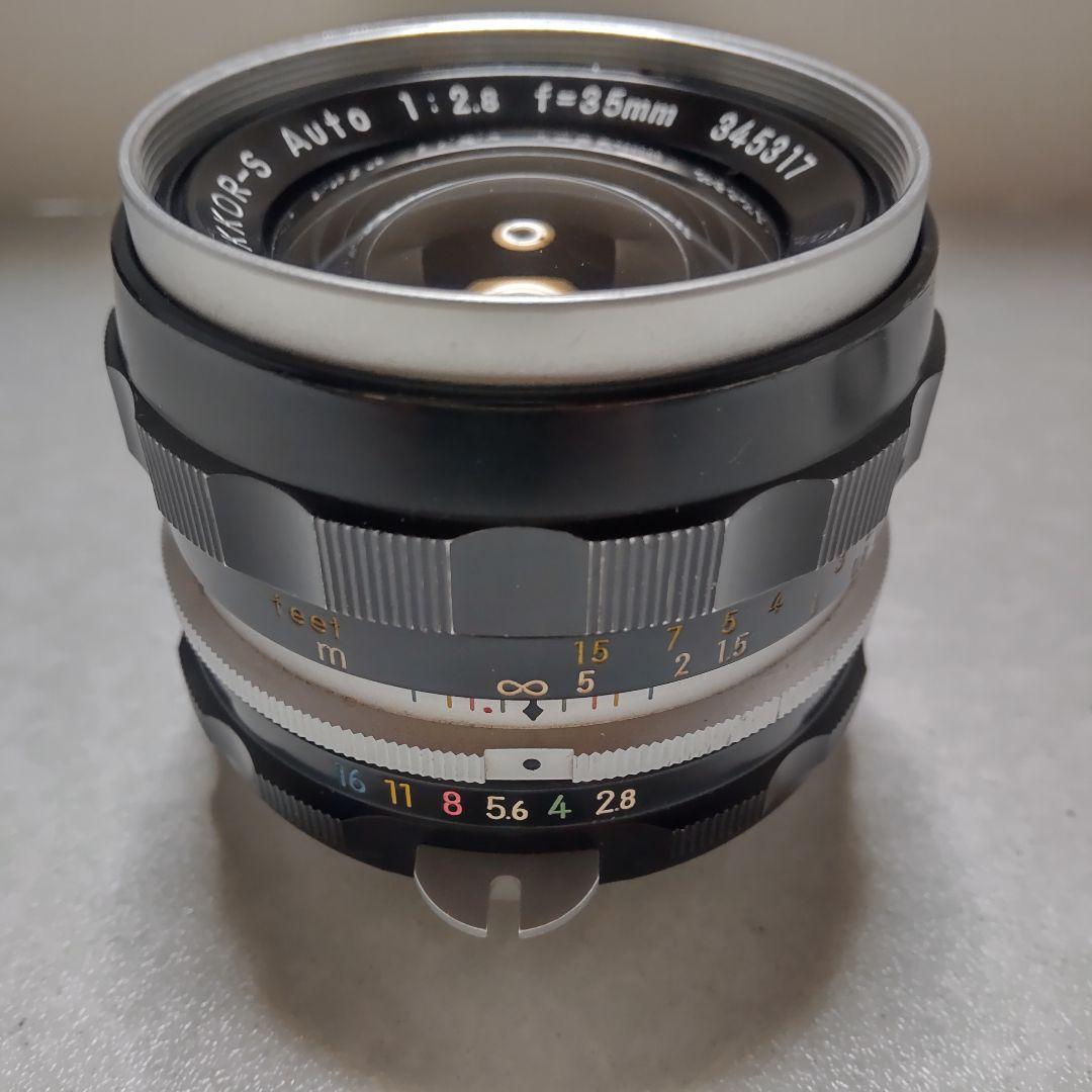Nikomat FTN Nikon NIKKOR S Auto F2.8 35㎜