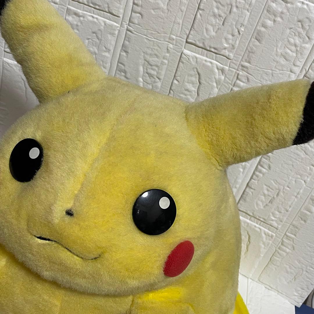 ポケットモンスター ピカチュウ ピチューTOMY 初期 等身大ぬいぐるみ　レトロ