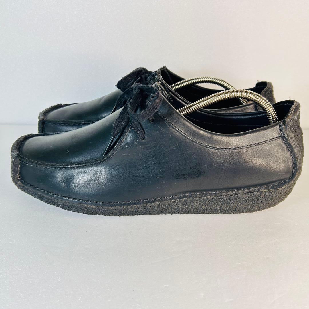 CLARKS クラークス　ナタリー　黒 レザー　メンズ