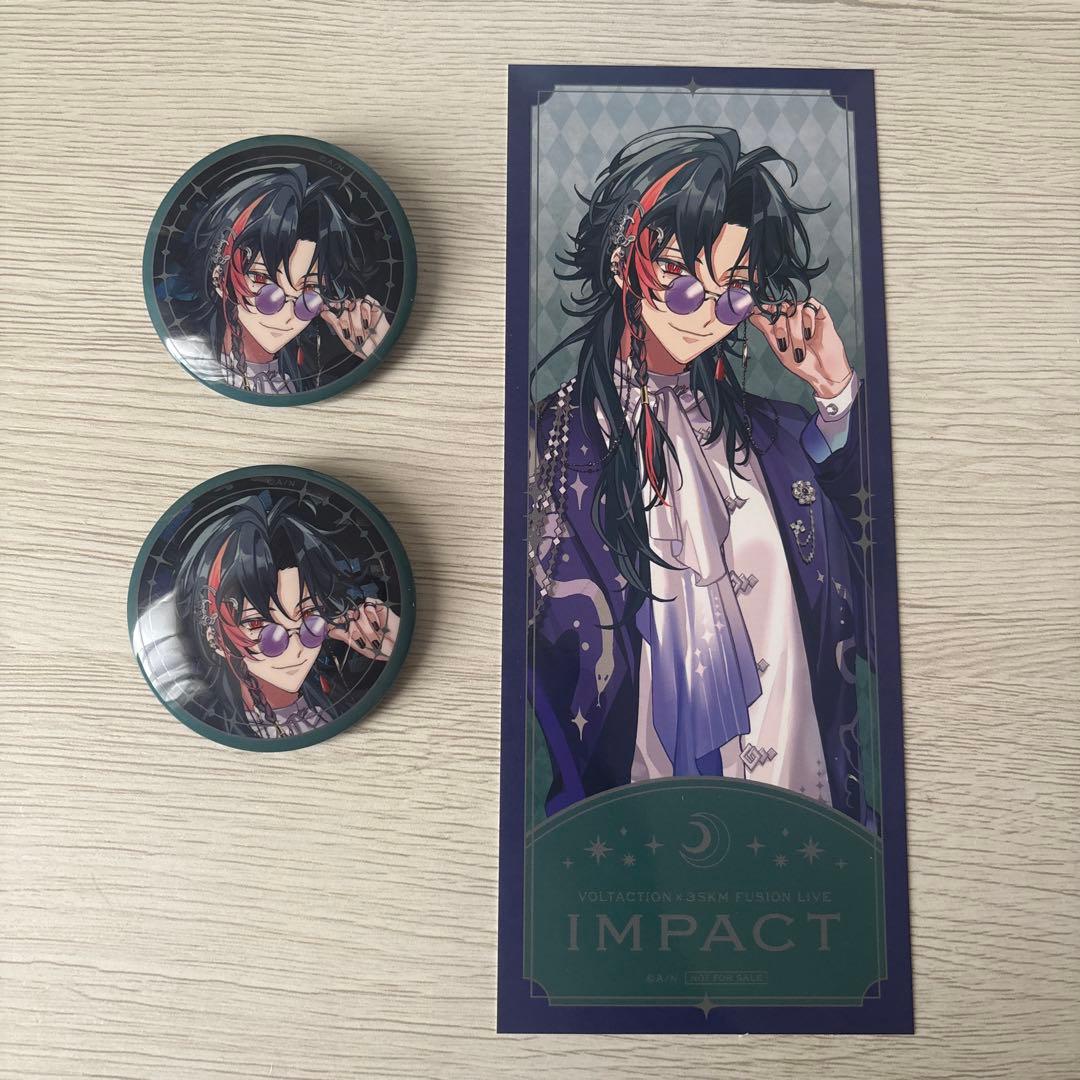 にじさんじ IMPACT 月組 魁星 缶バッジ 特典 - メルカリ