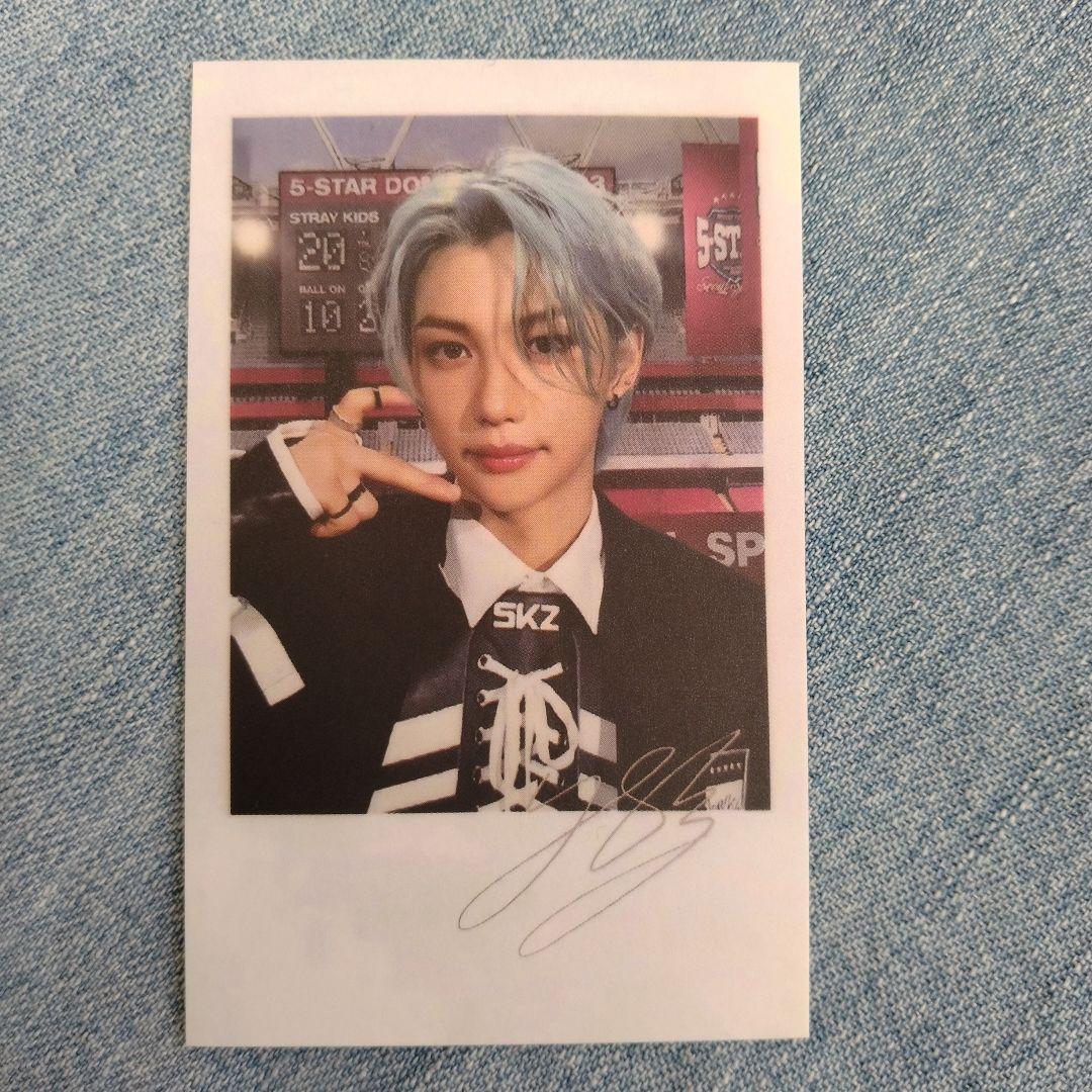フィリックス サイン入りカード スキズ Stray Kids - メルカリ