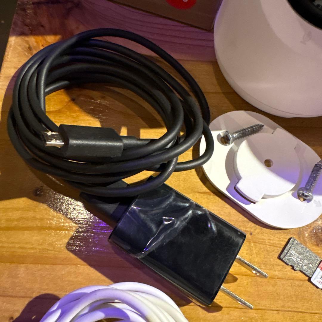 SwitchBot見守りカメラ3台+SDセット3MP 360度防犯カメラ ベビー