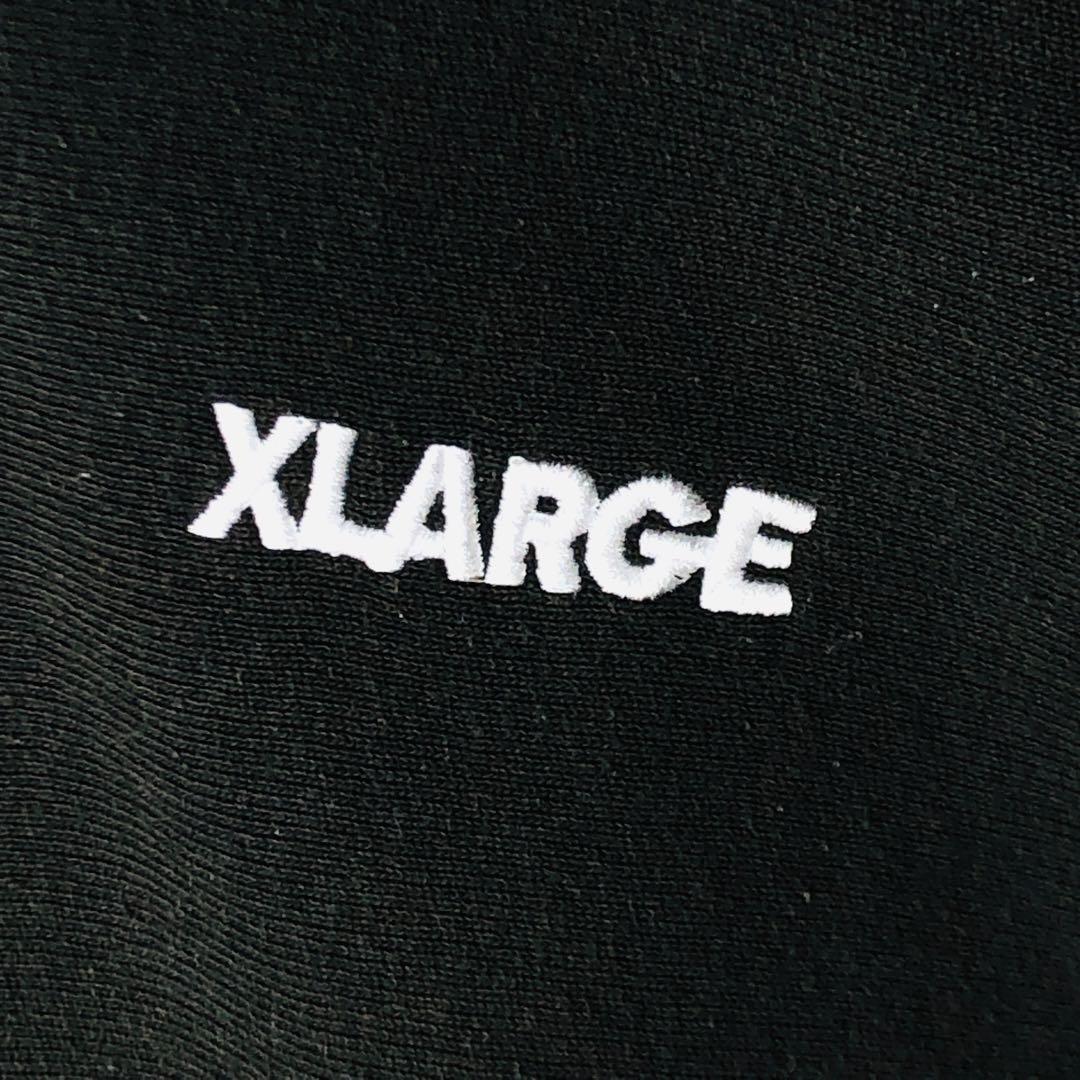 【人気コラボ】チャンピオン エクストララージ パーカー リバースウィーブ 黒 M