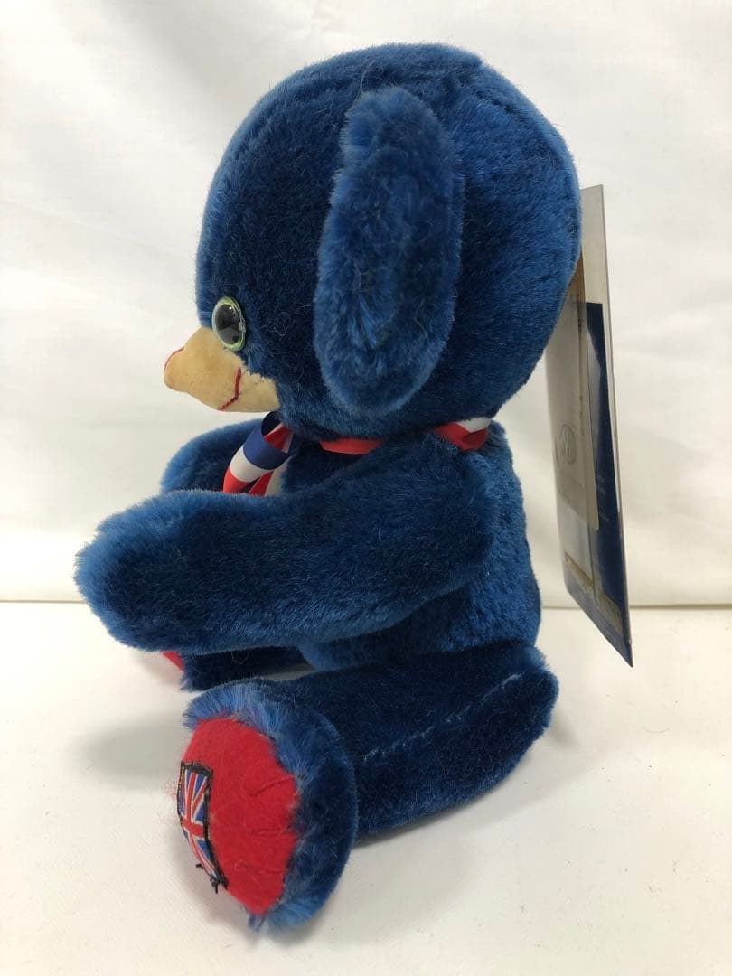 メリーソート社　チーキージャック　ブルー テディベア　ぬいぐるみ