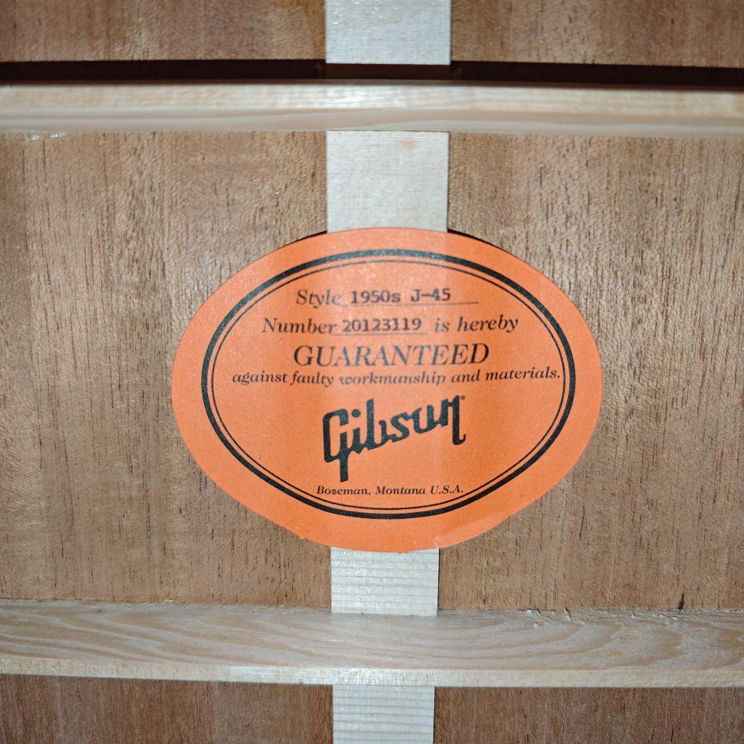 Gibson 1950s J-45 純正品ハードケース付き - メルカリ