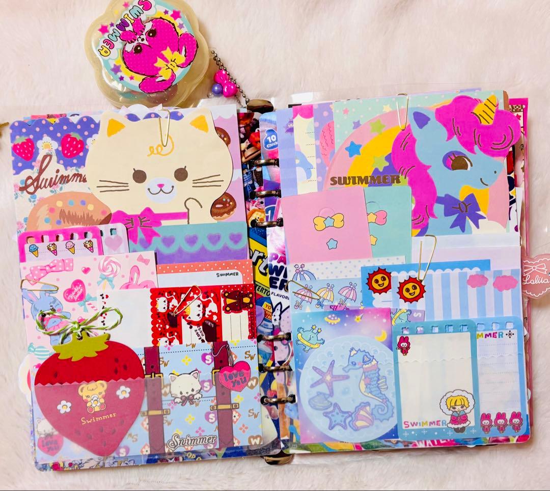 おすそ分けファイル　A5バインダー　【特別大容量　限定1点】　スイマーのみ