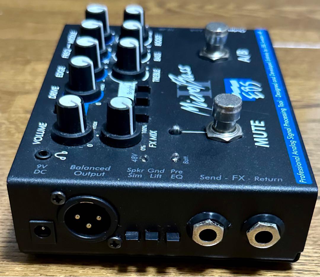 EBS MicroBass II エフェクター プリアンプ ベース用 EBS Micro Bass