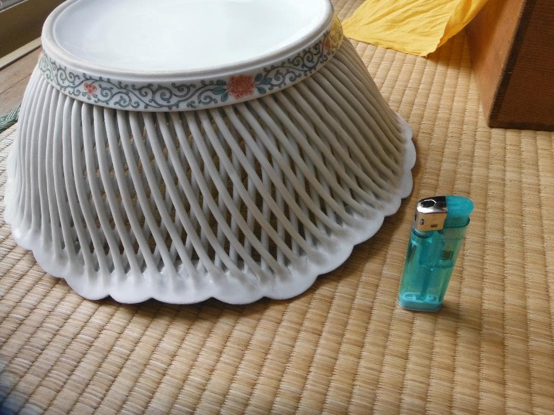 伊万里・菓子器 八角形 花鳥模様