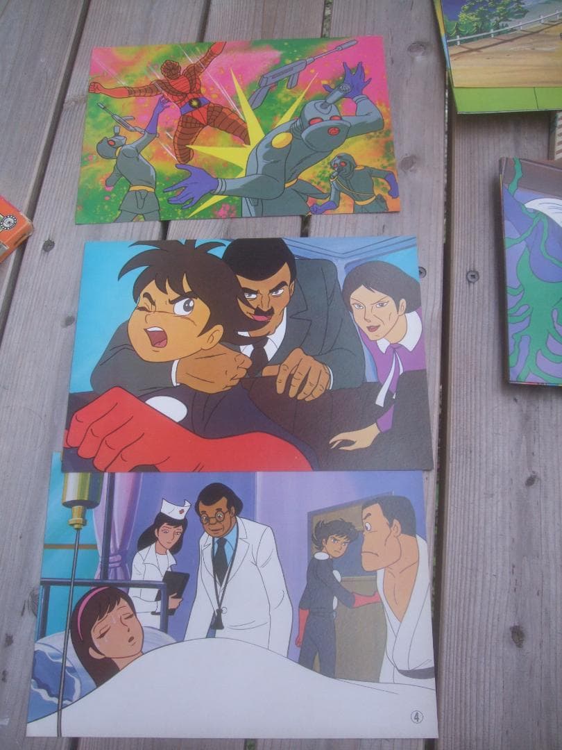 お値下げエポック社 ファミリー紙芝居★ イナズマン★ソノシート未使用