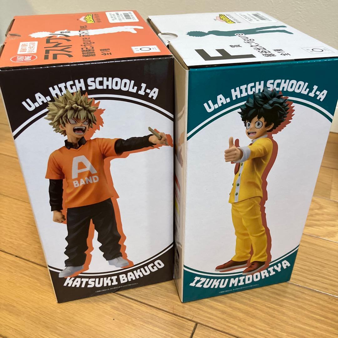 一番くじ 僕のヒーローアカデミア 文化祭！F賞 ラストワン賞フィギュアセット