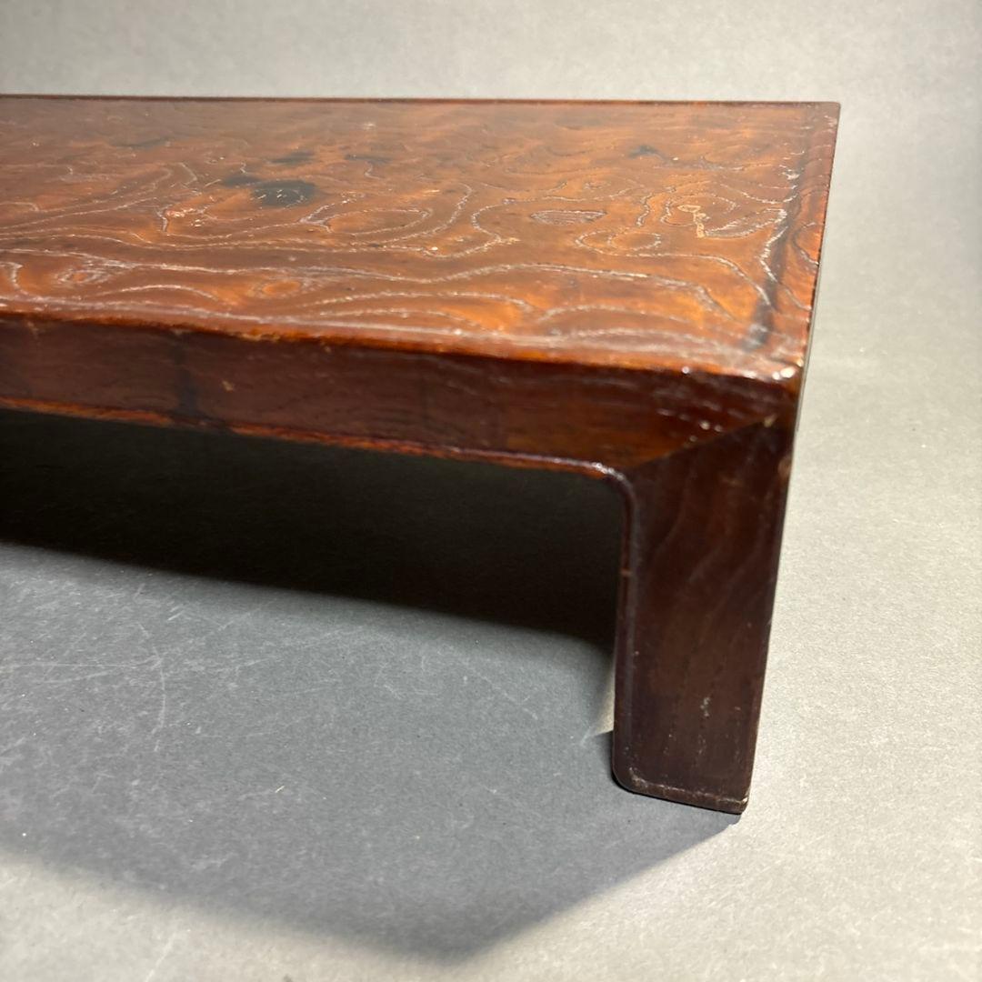 雪山作 台 木製