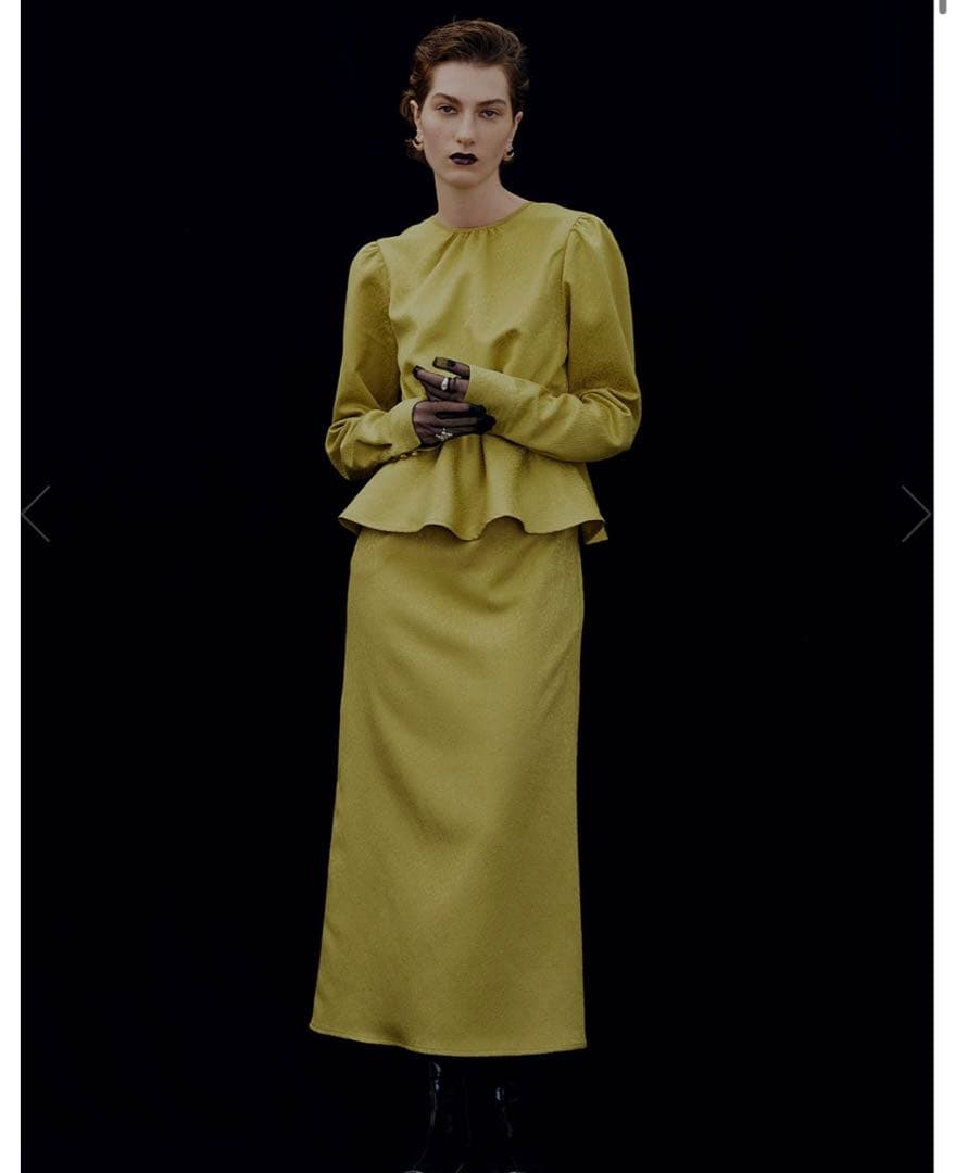 Ameri vintage LADY LIKE PEPLUM DRESS Ameri vintage LADY LIKE