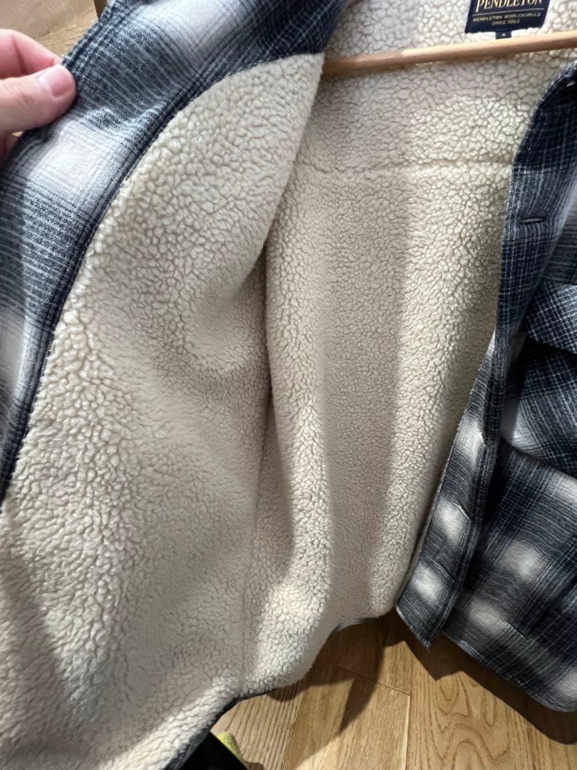 NEIGHBORHOOD ペンドルトン ボアフリースシャツジャケット Sサイズ