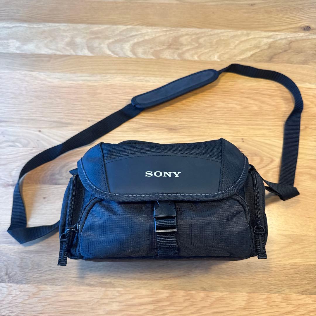 SONY 4K Handycam FDR-AX45 ケース／小型グリップ三脚付き