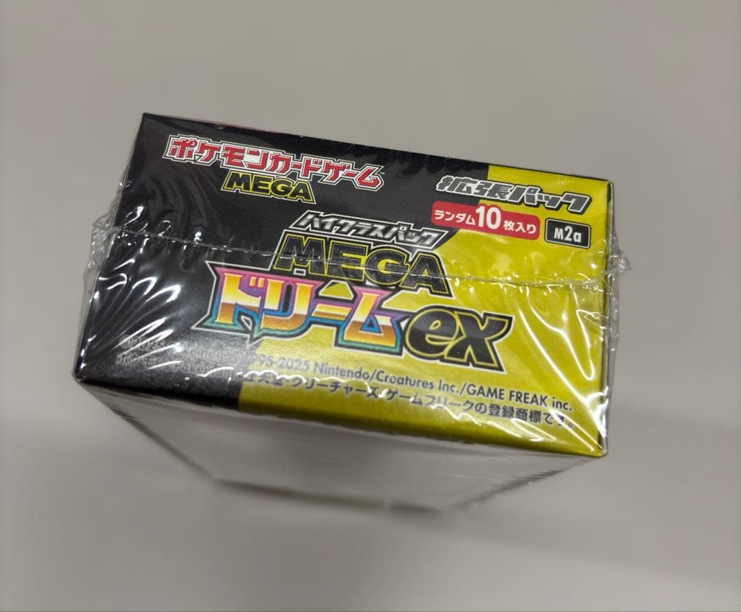 シュリンク付き ポケモンカードゲーム MEGA ドリームex