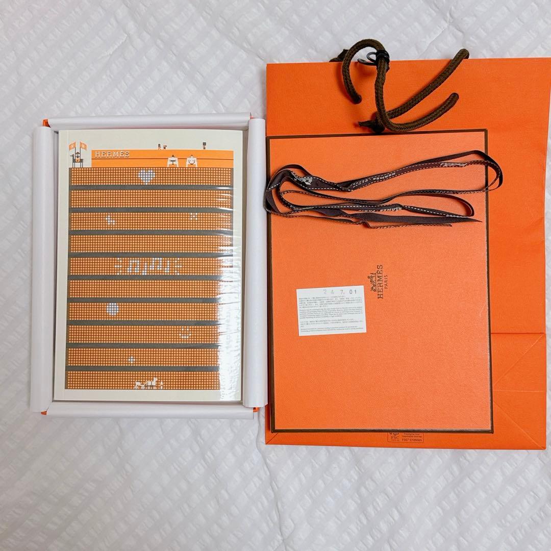 人気 エルメス ノート TOKYO 手帳 銀座 日記 メゾン