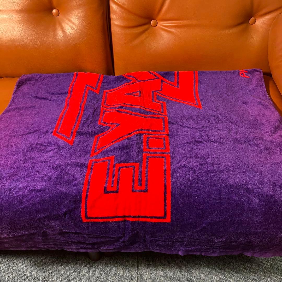 希少 未使用 初期タグ 旧ロゴ 矢沢永吉 スペシャルビーチ タオル 特大