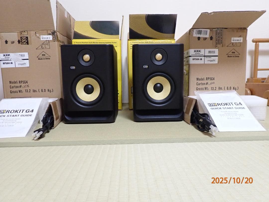 KRK Rokit 5 スタジオモニタースピーカー 2台セット