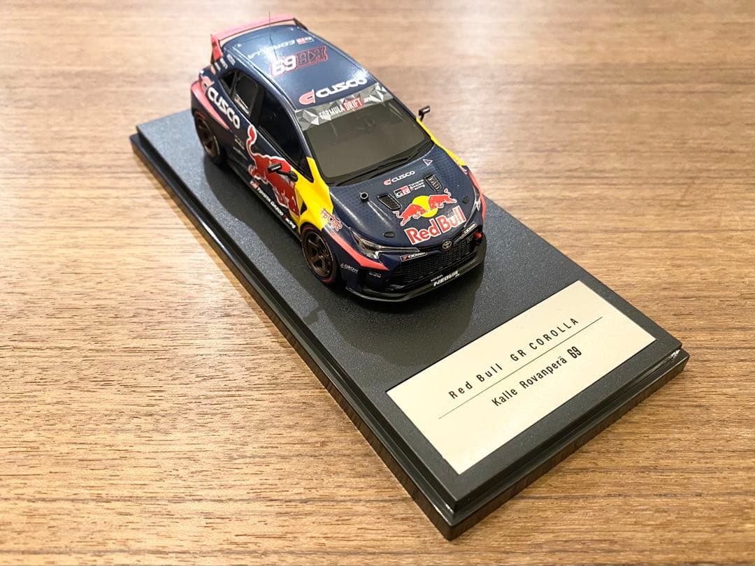 新品 1/43 トヨタGR純正 レッドブル カローラ 東京オートサロン 2025