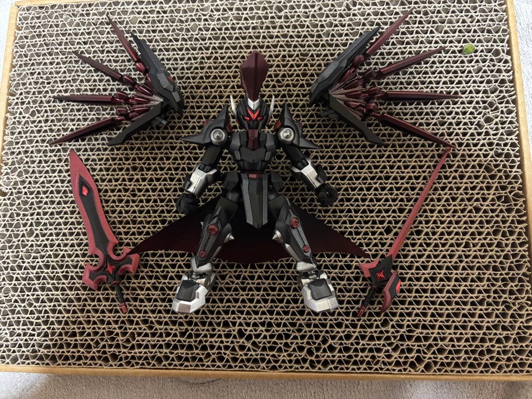 ダンボール戦記 LBXオーディーンmk2 アキレスD9 ジャンク 塗装完成品