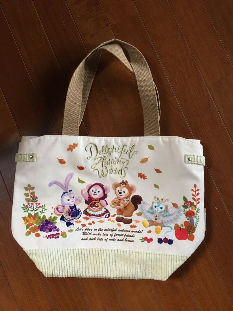 中古品】ダッフィー フレンズ 秋のぼうけん トートバッグ 希少