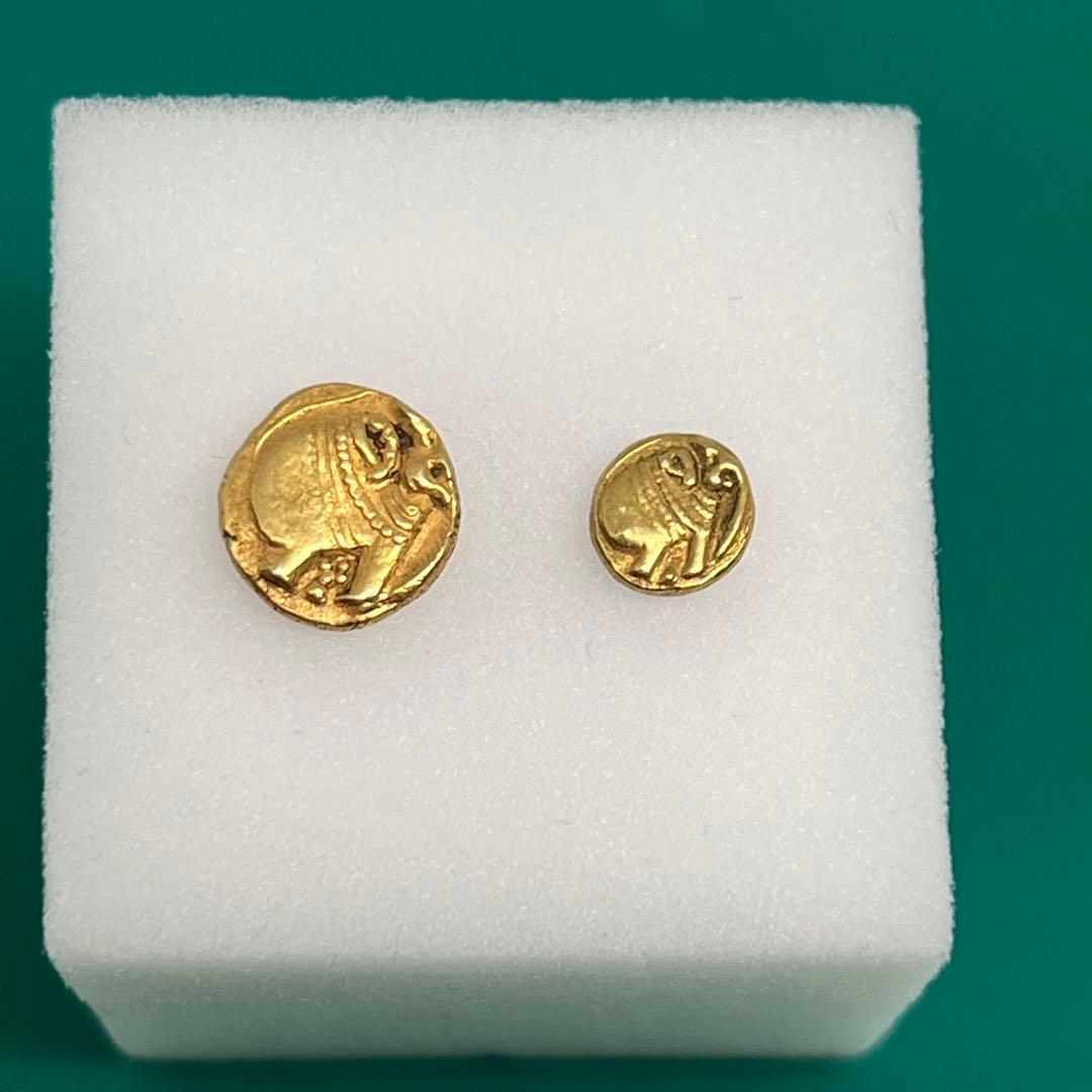 ファナム金貨（2ファナム）0.74ｇ 、ファナム金貨 035g No.2095