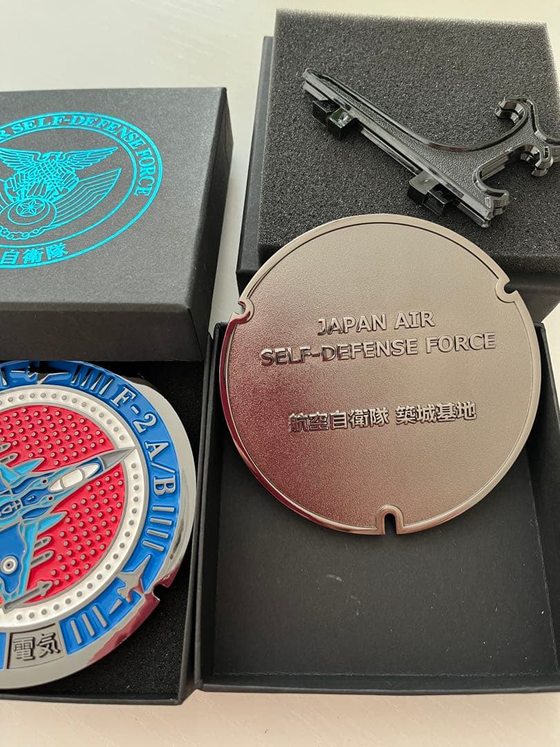 航空自衛隊 築城基地 マンホール メダル