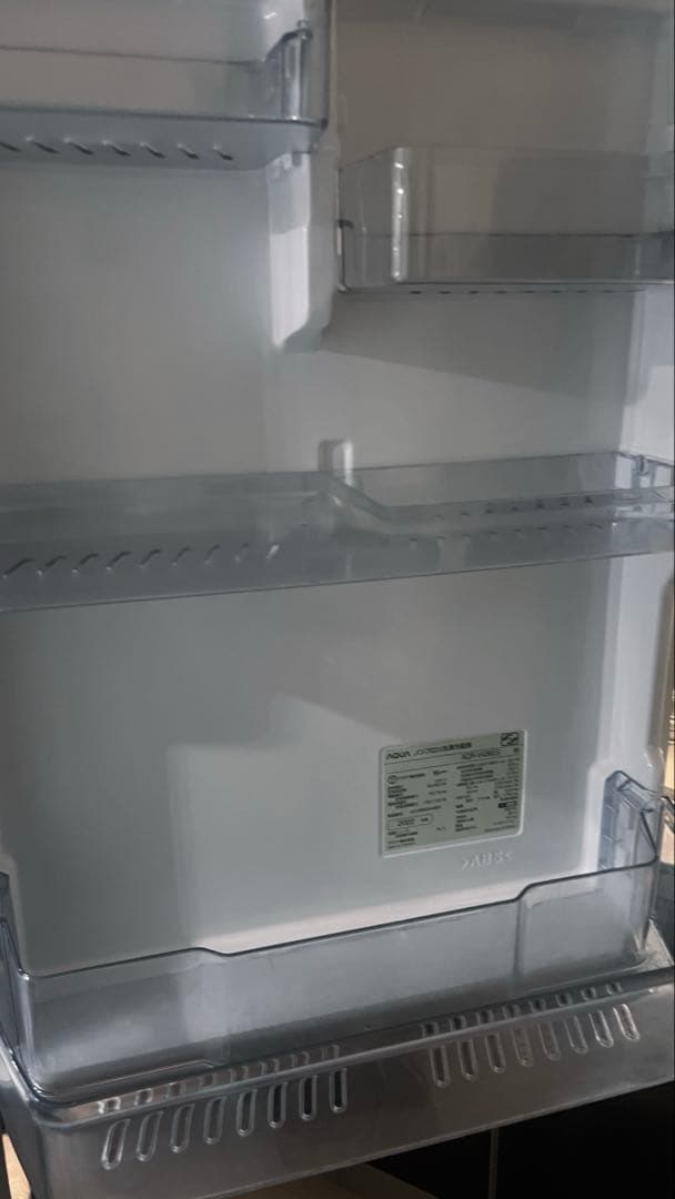 1/28迄！AQUA ノンフロン冷凍冷蔵庫 AQR-V43M(S) 430L