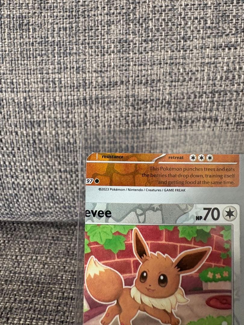 【希少】裁断エラー　イーブイ　ポケカ