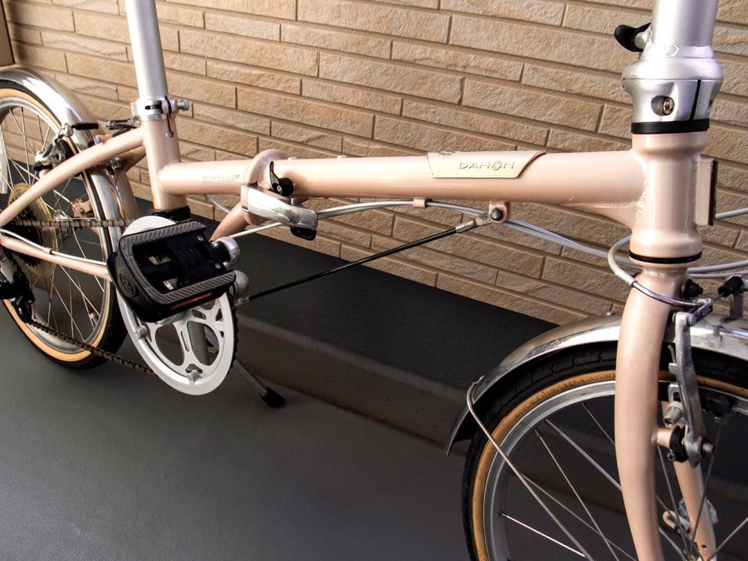 【DAHON】カスタム品 折りたたみ自転車 Boardwalk D7 ミニベロ