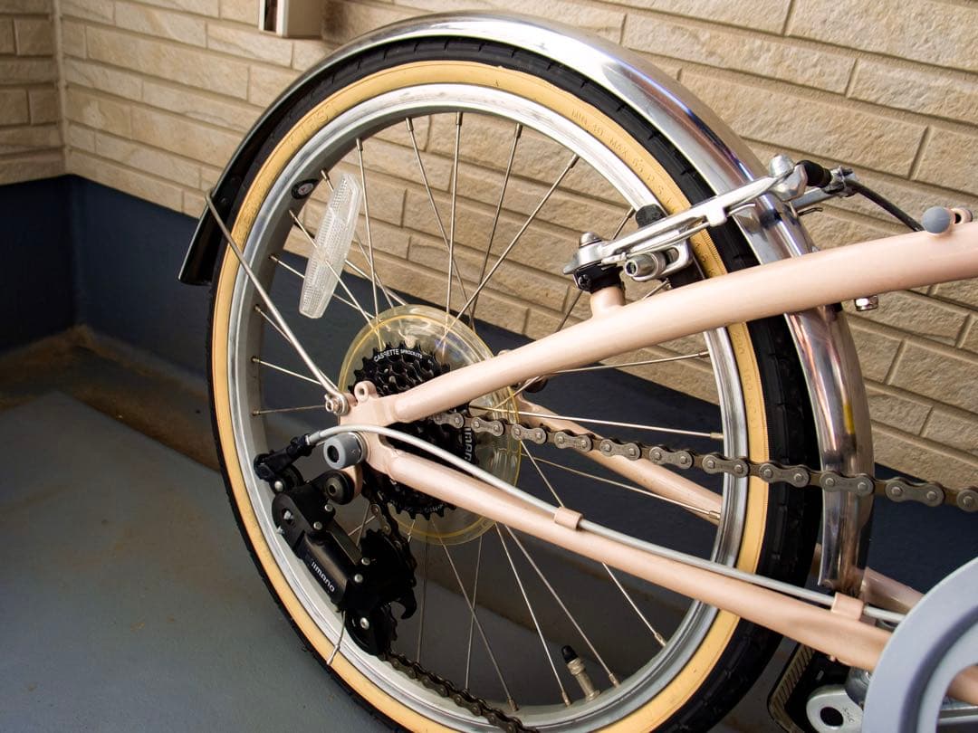 【DAHON】カスタム品 折りたたみ自転車 Boardwalk D7 ミニベロ