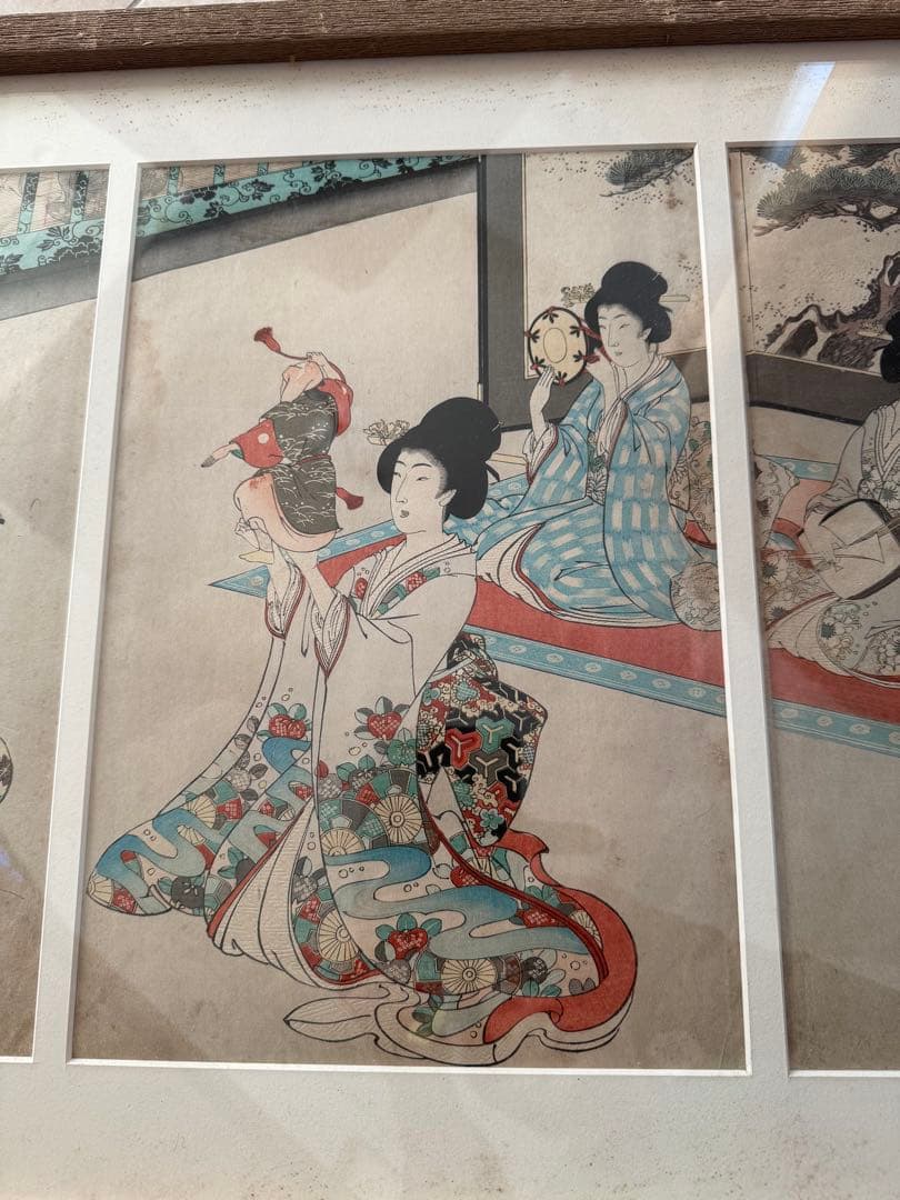 楊洲周延（ようしゅうちかのぶ）千代田の大奥 猿若狂言