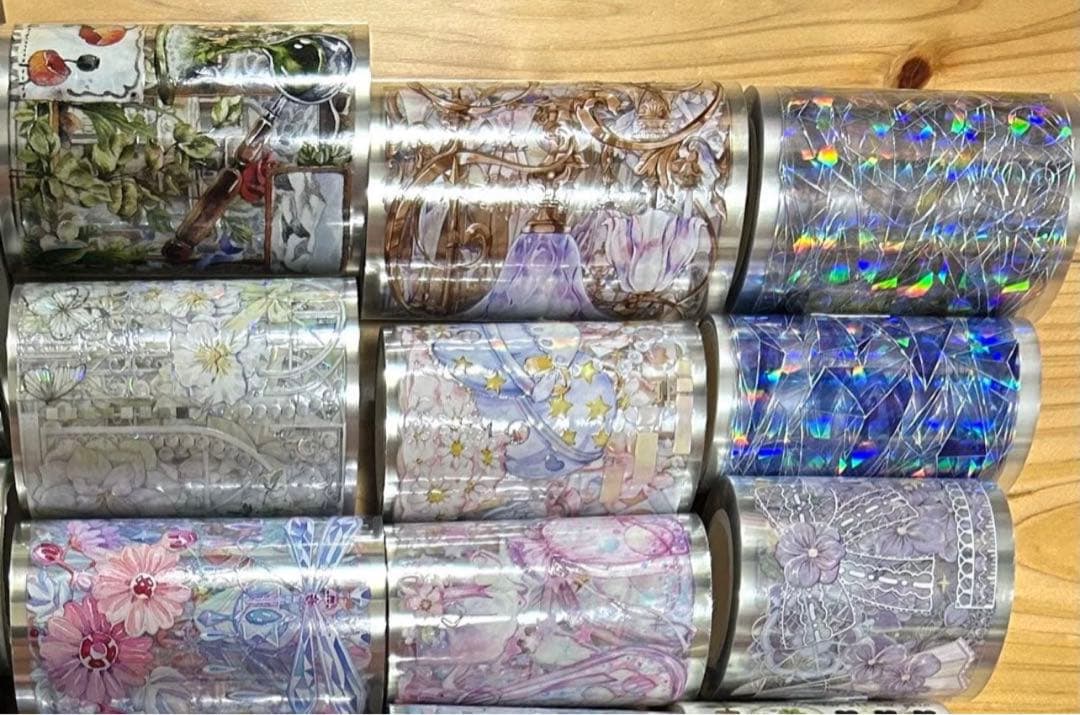 ら*日様 海外マステ 中古巻売り まとめ売り 大量装飾系