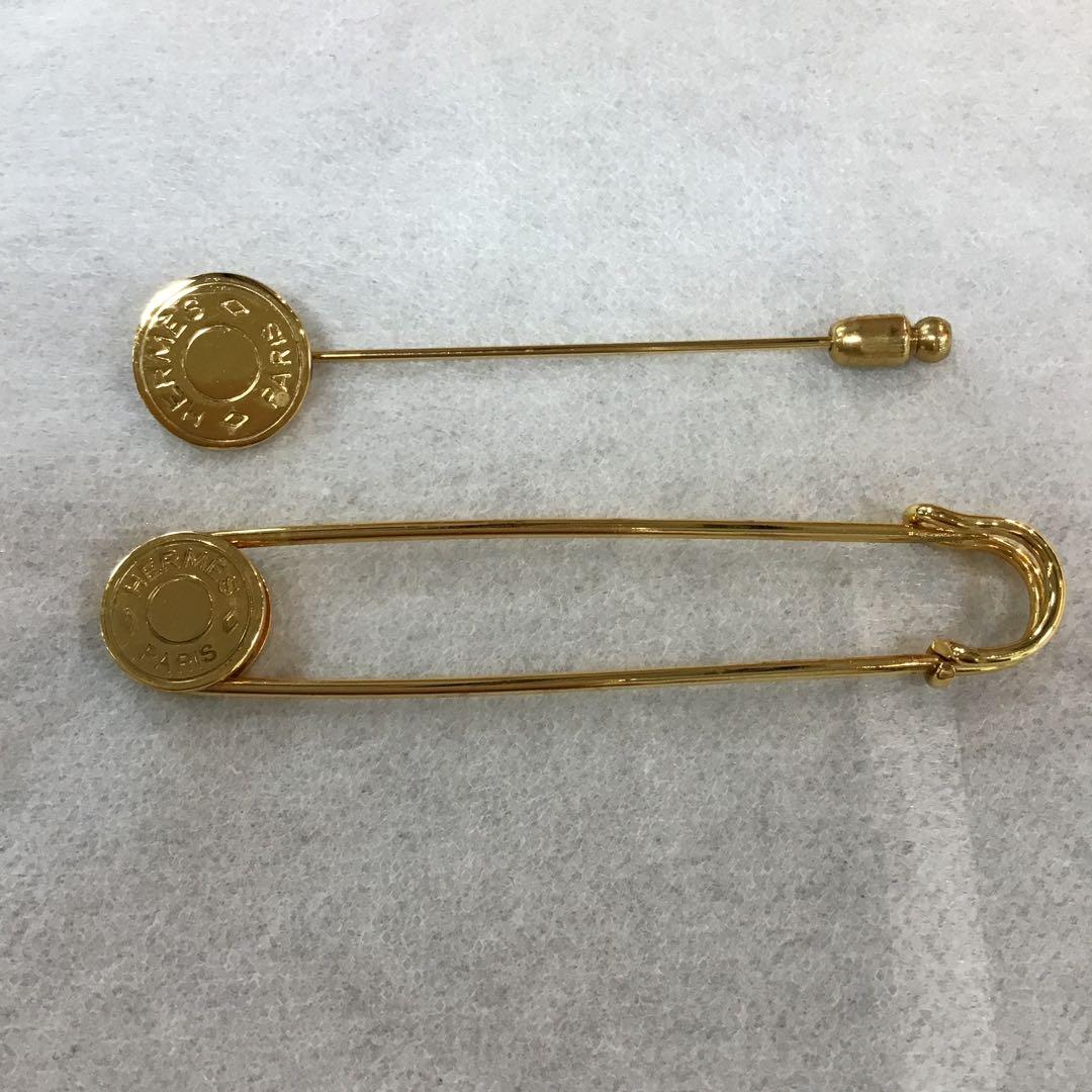 HERMES エルメスセリエピンブローチ2点セット