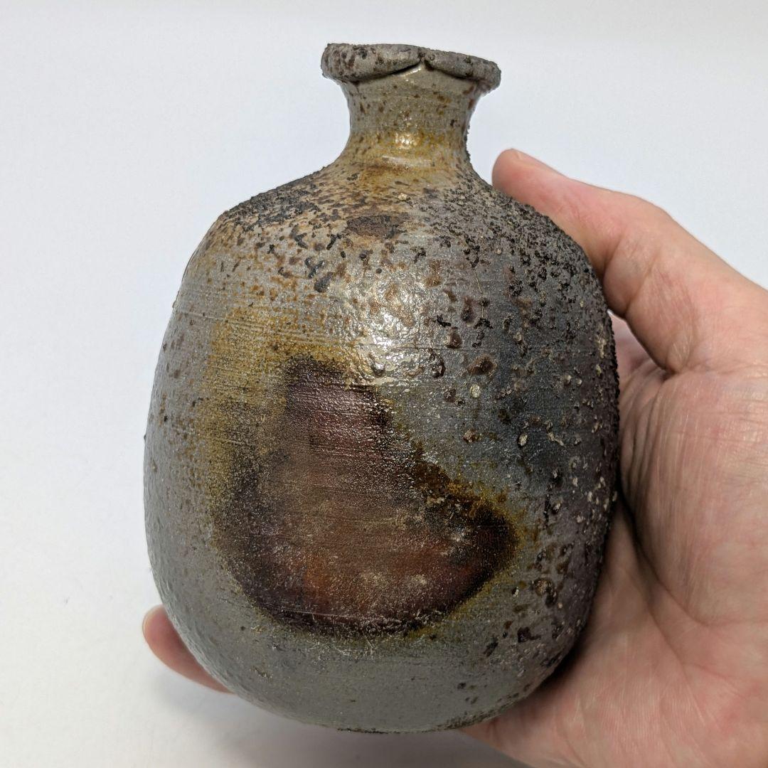 小野田瑞穂 備前焼 窯変徳利B とっくり 酒器 食器 フラワーベース 一輪挿し