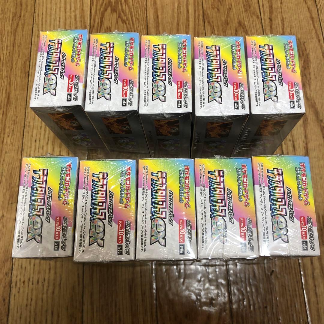 ポケカ　テラスタルフェスex シュリンク付き　10box