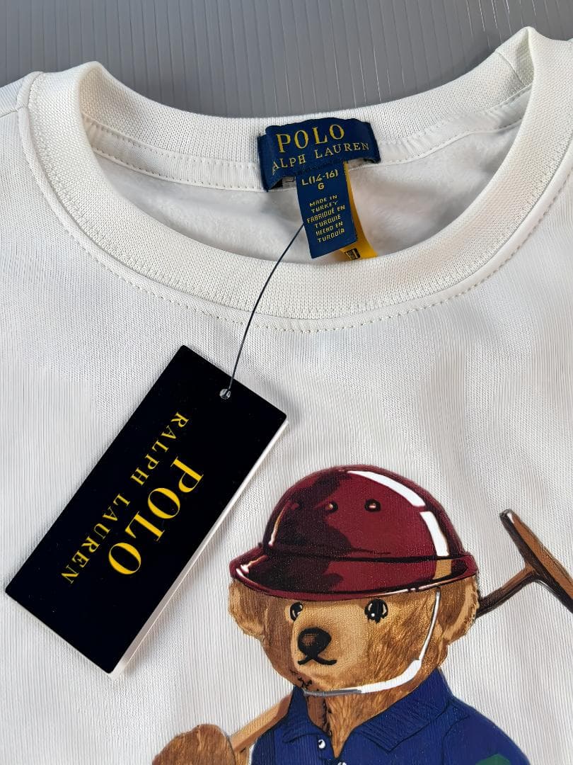 今季新作日本未入荷ラルフローレン　ポロベア　スウェット　ボーイズサイズL　160
