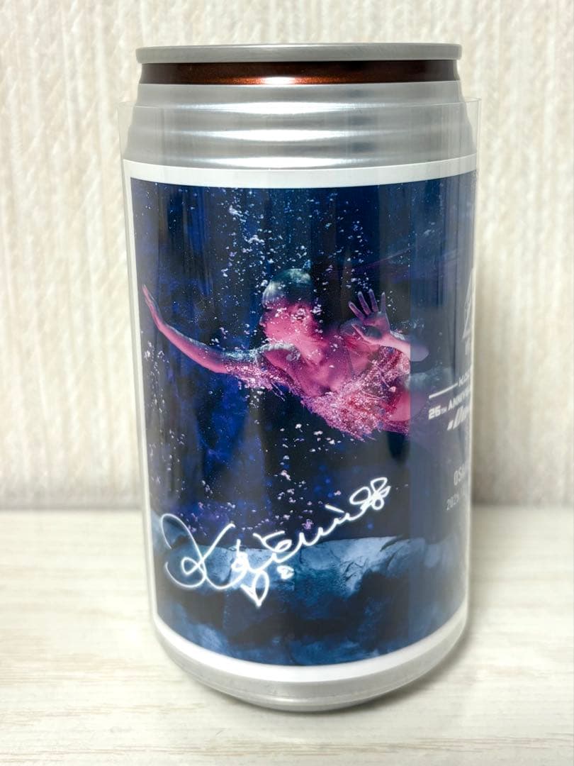 値下げしました】倖田來未 オリジナルラベル缶 電子サイン入り大阪城