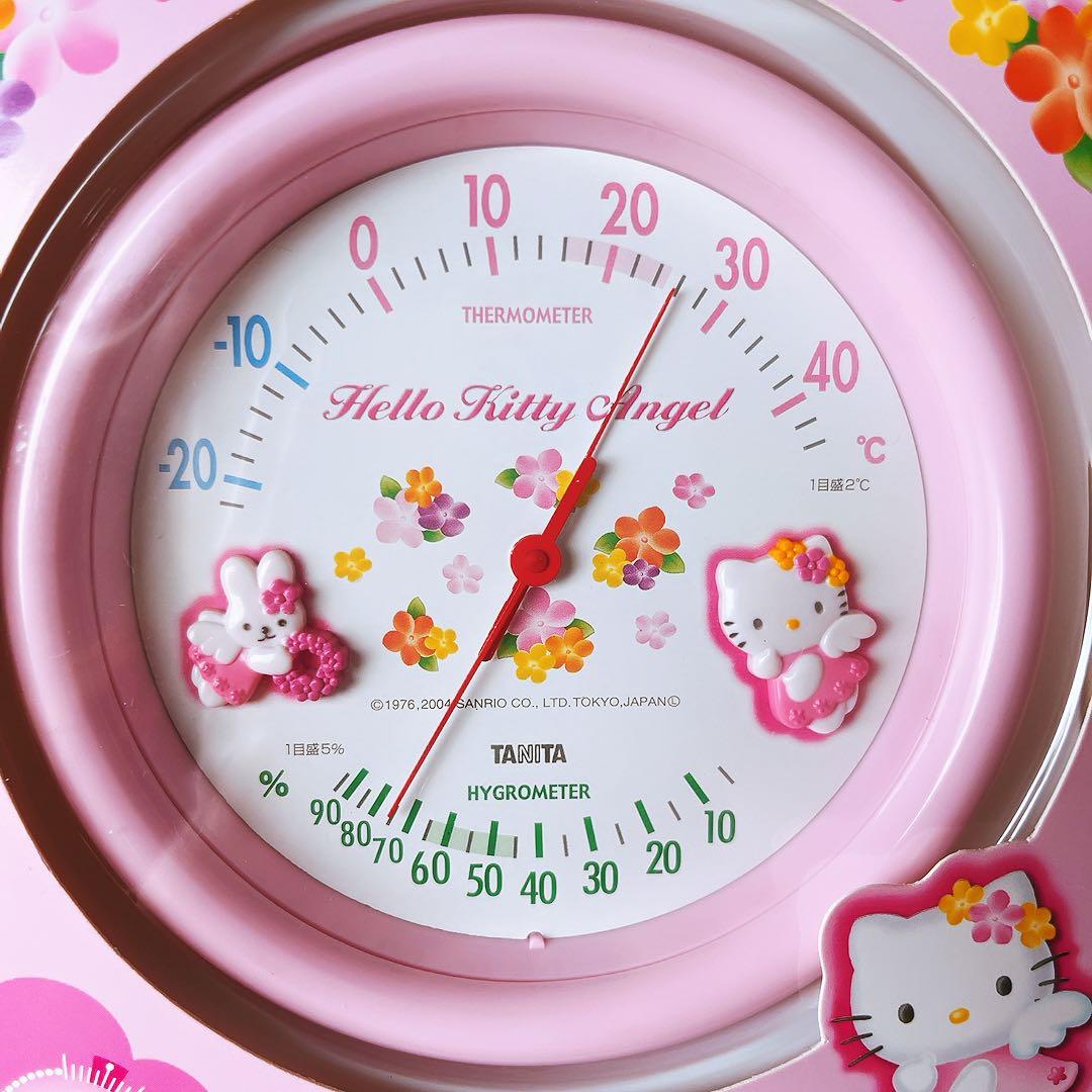 希少レア ハローキティ エンジェル 質温度計 2004 サンリオ 平成レトロ