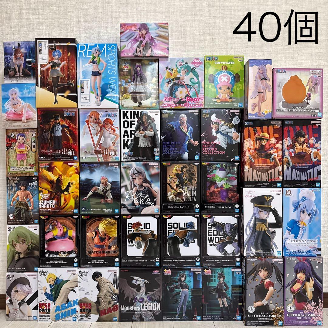 新作入り】プライズフィギュア40個まとめ売り