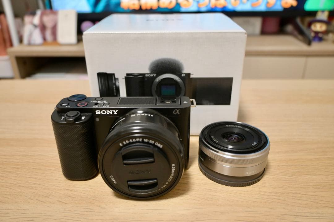 【超お得なレンズ2個セット】SONY ZV-E10(美品) 超お得なレンズ2個セット】SONY ZV-E10(美品) VLOGCAM ZV-E10 II