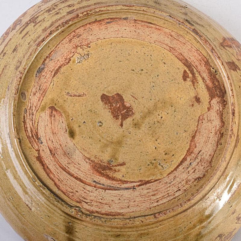 瀬戸焼 黄瀬戸 古瀬戸 鉢 時代箱 C R7903C