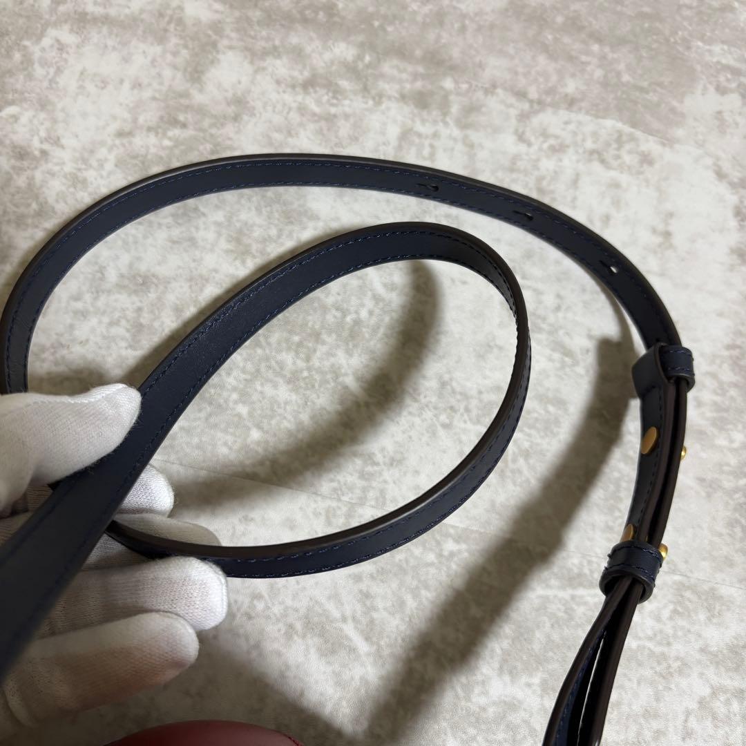 H246 美品✨ケイトスペード　ドッティ　スモール　バケット　2way マルチ