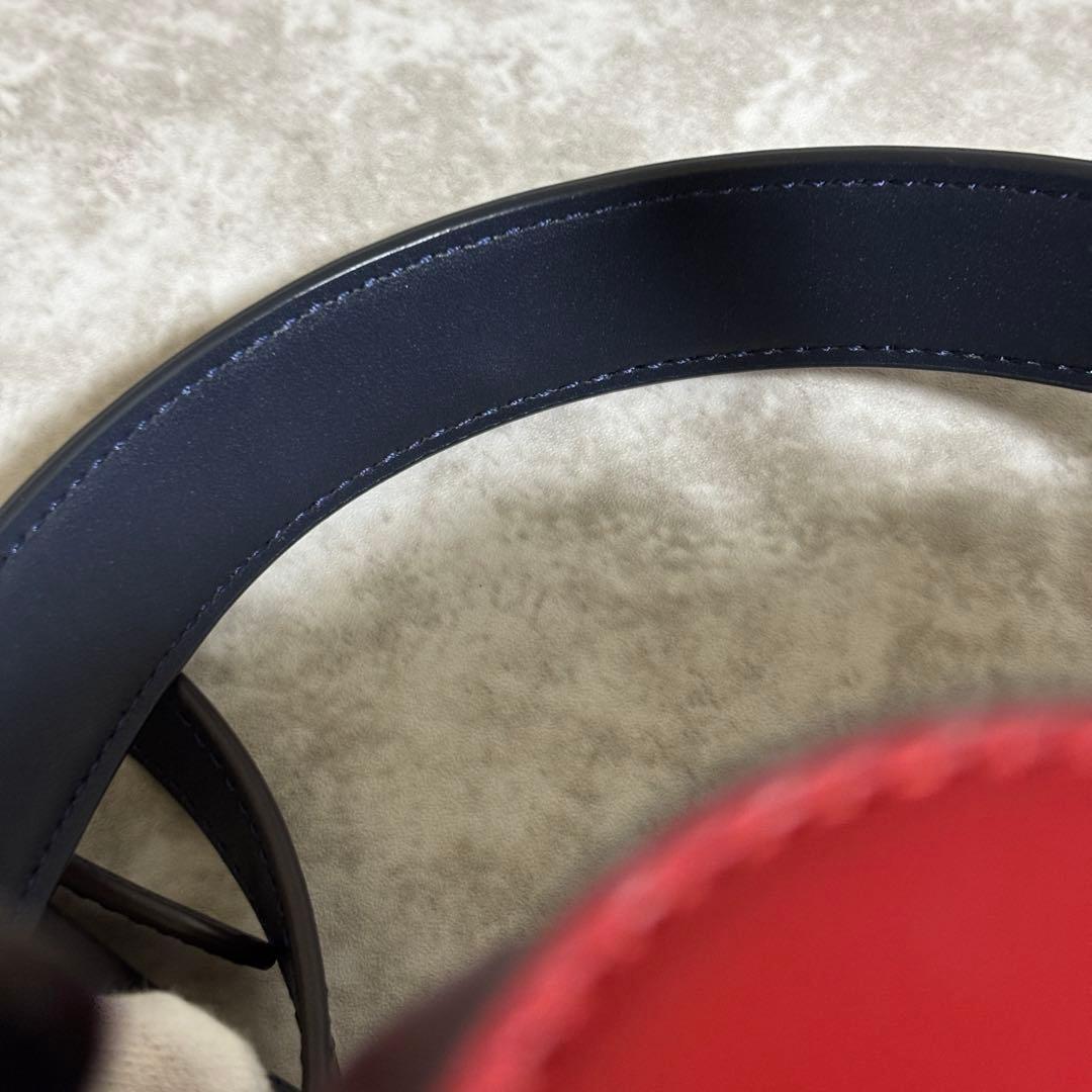 H246 美品✨ケイトスペード　ドッティ　スモール　バケット　2way マルチ