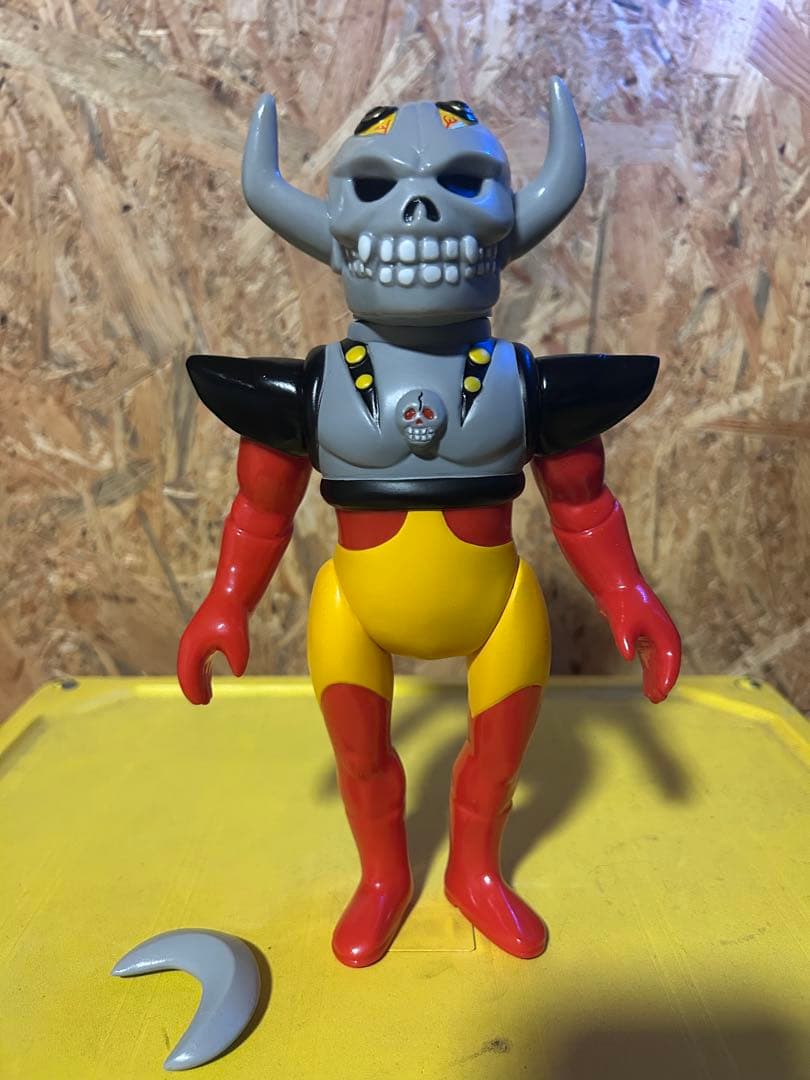 エレガブ ドクロ太郎 面取れソフビ インディーズソフビ-レビュー高評価