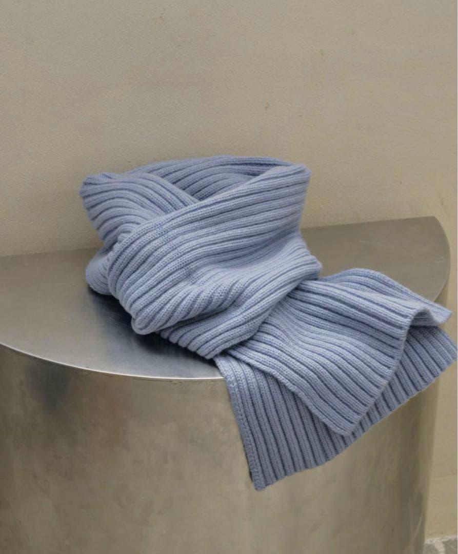 todayful rib knit muffler 新品未使用品