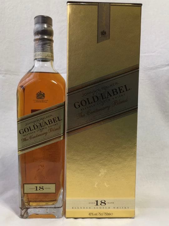 ブレンデッド ウイスキー ジョニーウォーカー ゴールドラベル18年【終