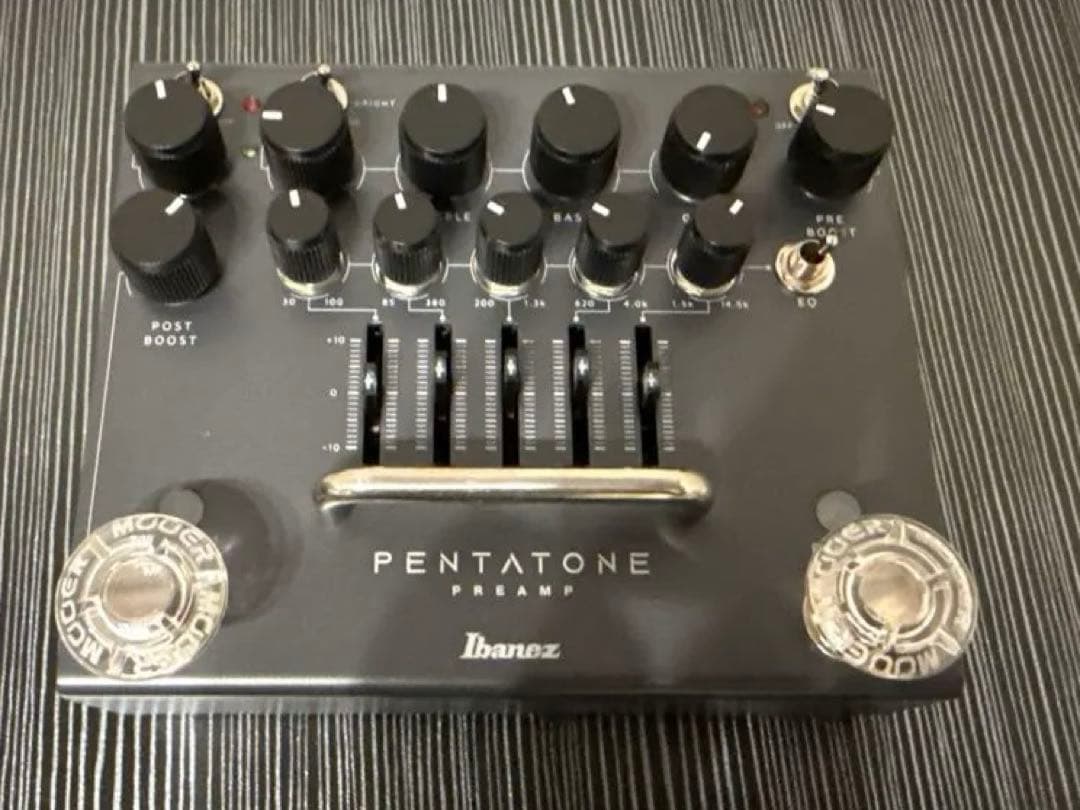 Ibanez PENTATONE プリアンプ BANEZから「PTPRE Pentatone Preamp」が発売！